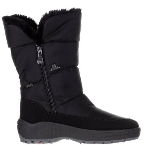 Pajar Valentina Black Alpine Boot with Ice Pick Sole