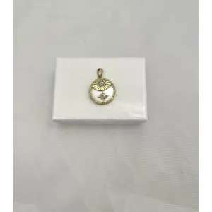 Paula Rosen Sunset Disc Charm