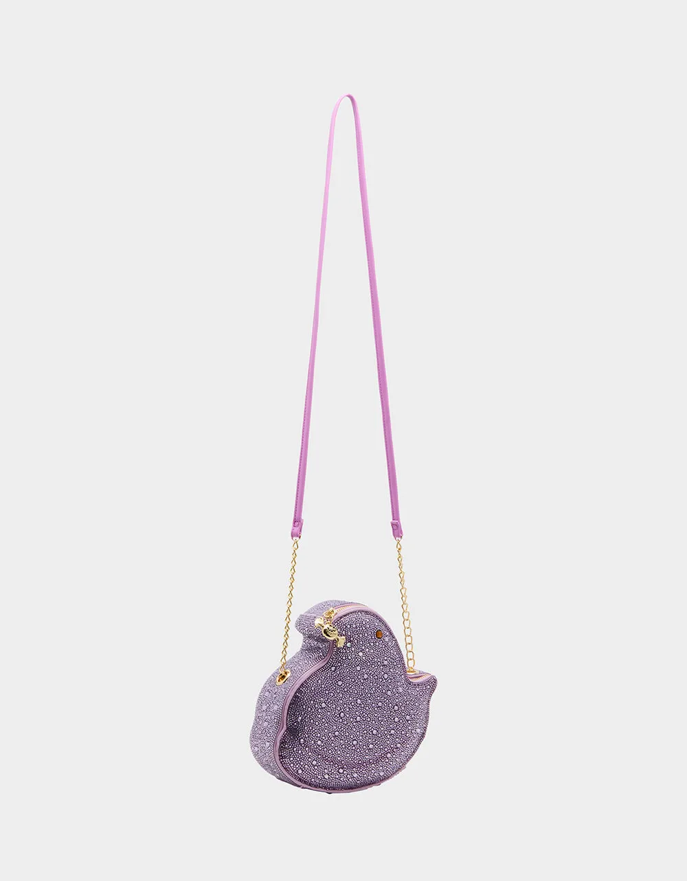 PEEPS CHICK CROSSBODY LAVENDER Betsey Johnson