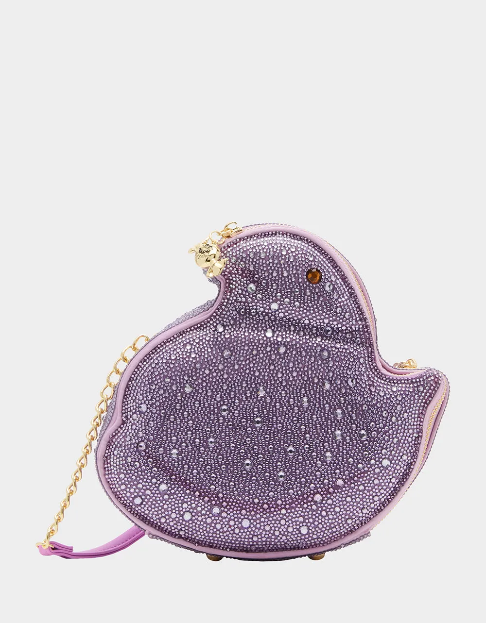 PEEPS CHICK CROSSBODY LAVENDER Betsey Johnson
