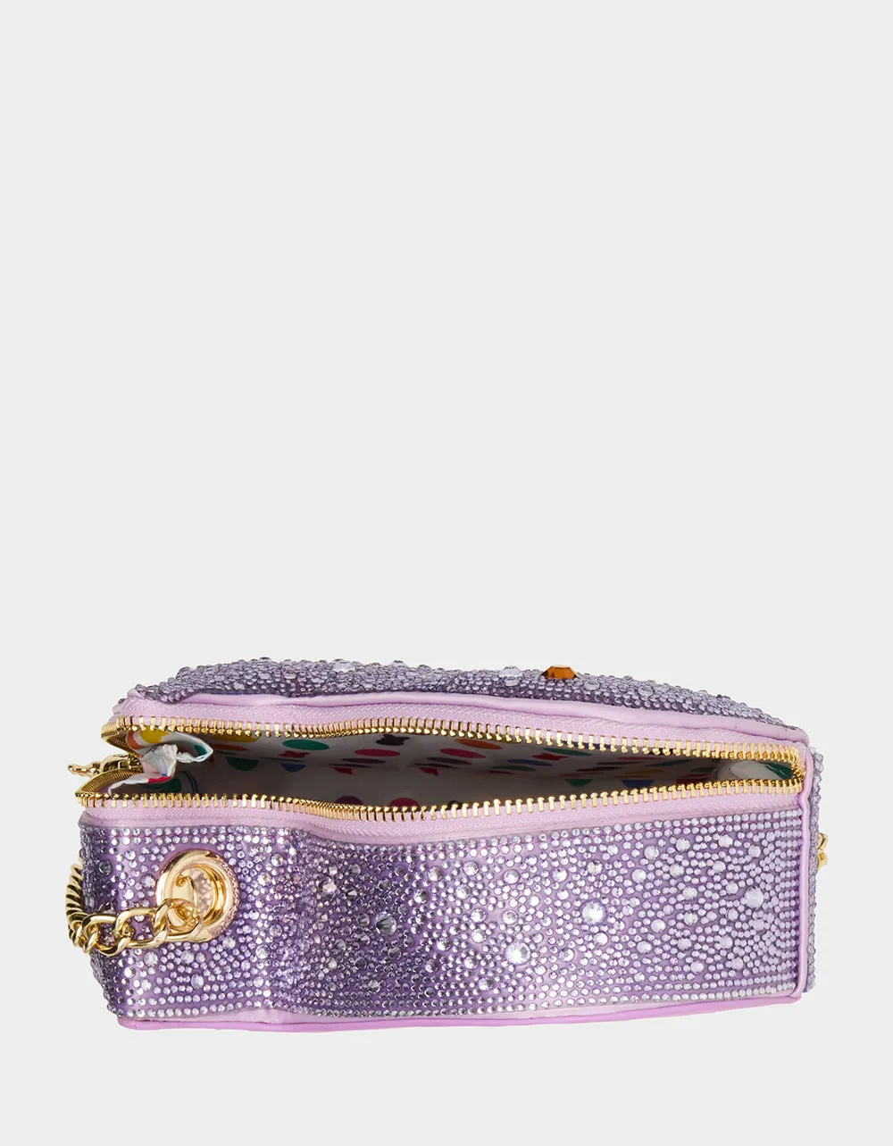 PEEPS CHICK CROSSBODY LAVENDER Betsey Johnson