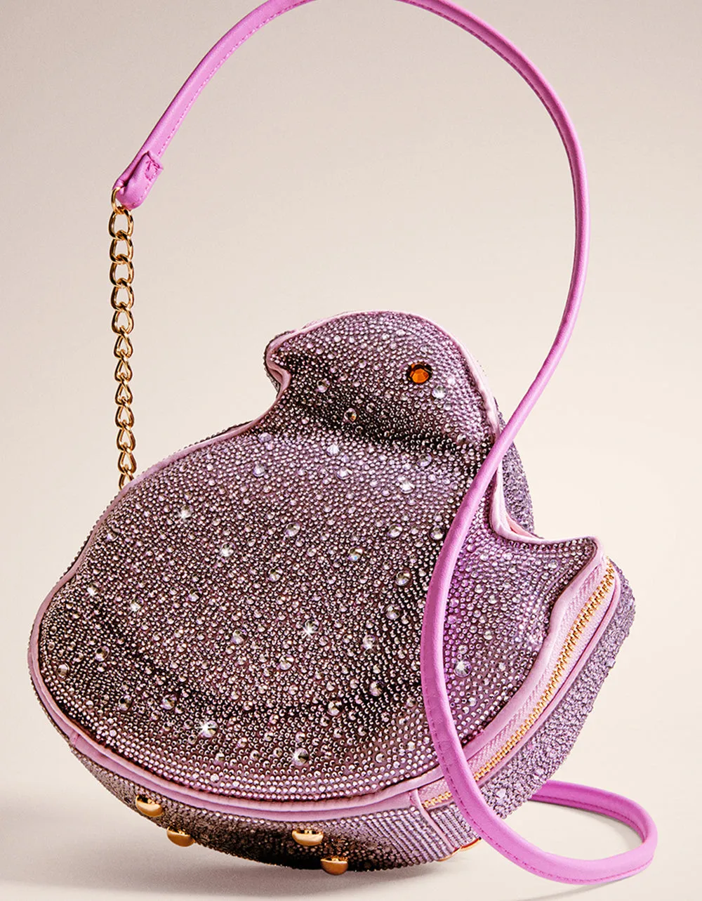 PEEPS CHICK CROSSBODY LAVENDER Betsey Johnson