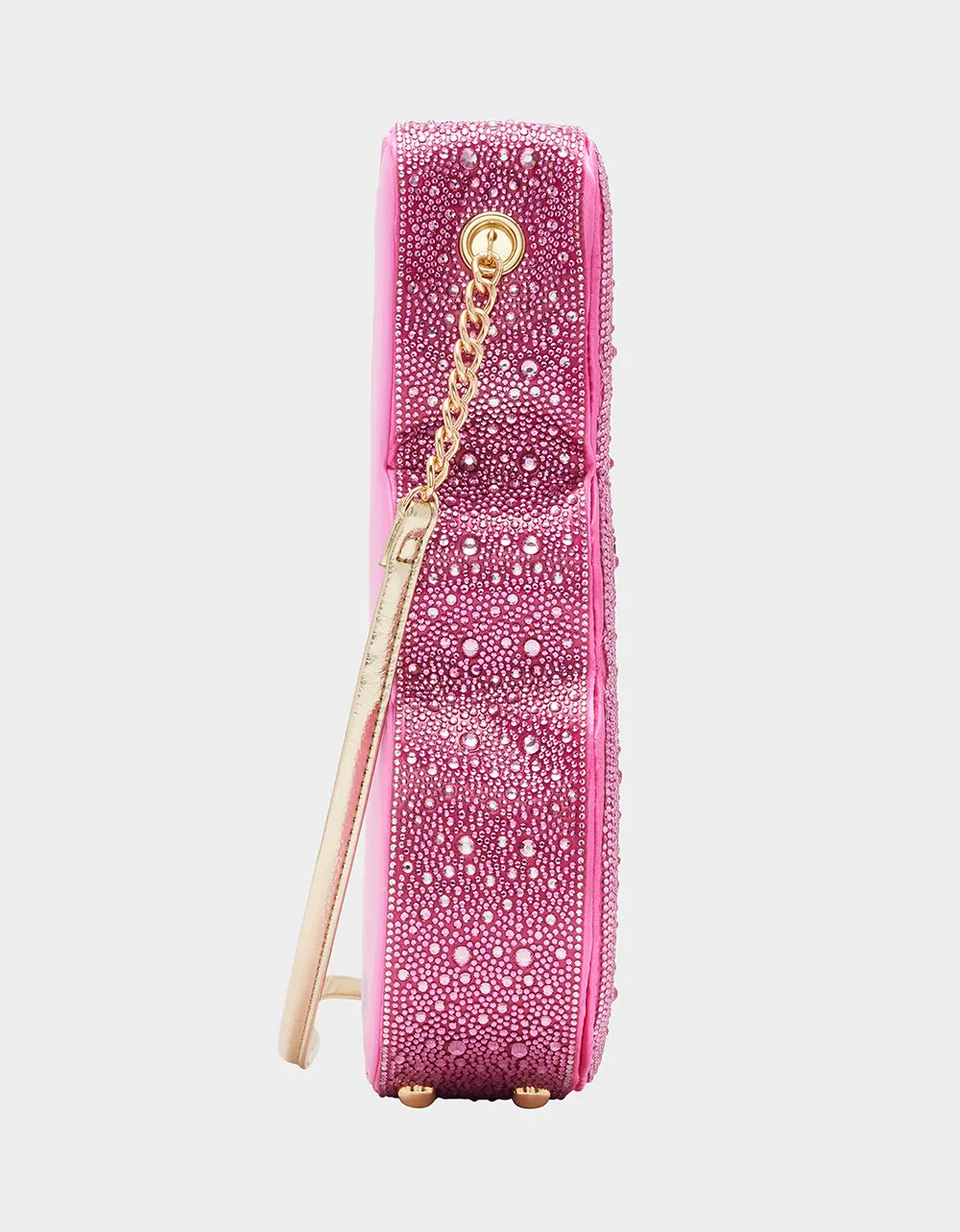 PEEPS RHINESTONE BUNNY CROSSBODY PINK Betsey Johnson