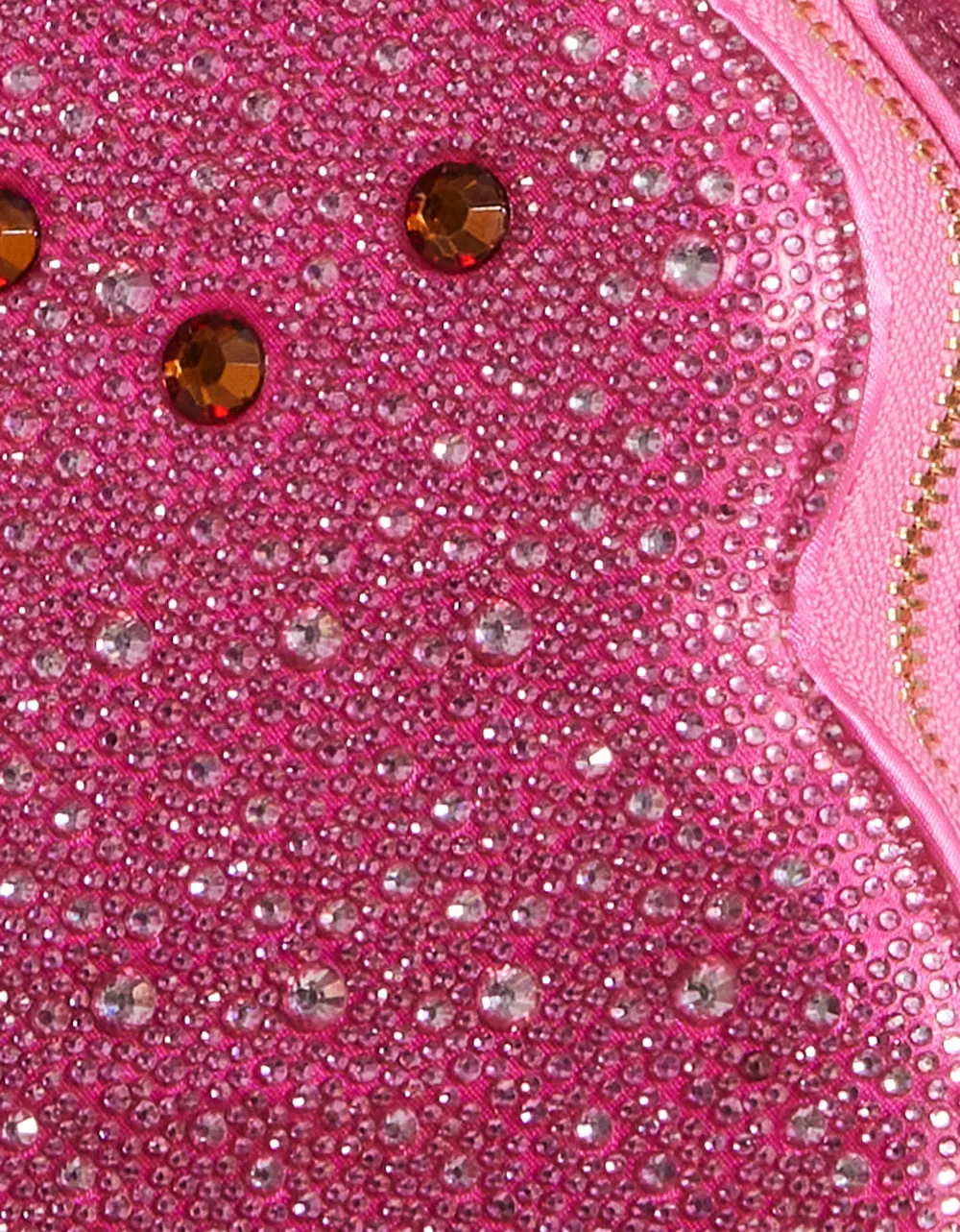 PEEPS RHINESTONE BUNNY CROSSBODY PINK Betsey Johnson
