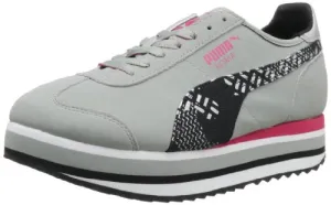 PUMA Roma Slim Stacked Camo Women's Lace-Up Fashion Sneakers Shoes