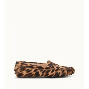 Reformation Gommino Driving Shoes in Ponyskin-Effect Leather