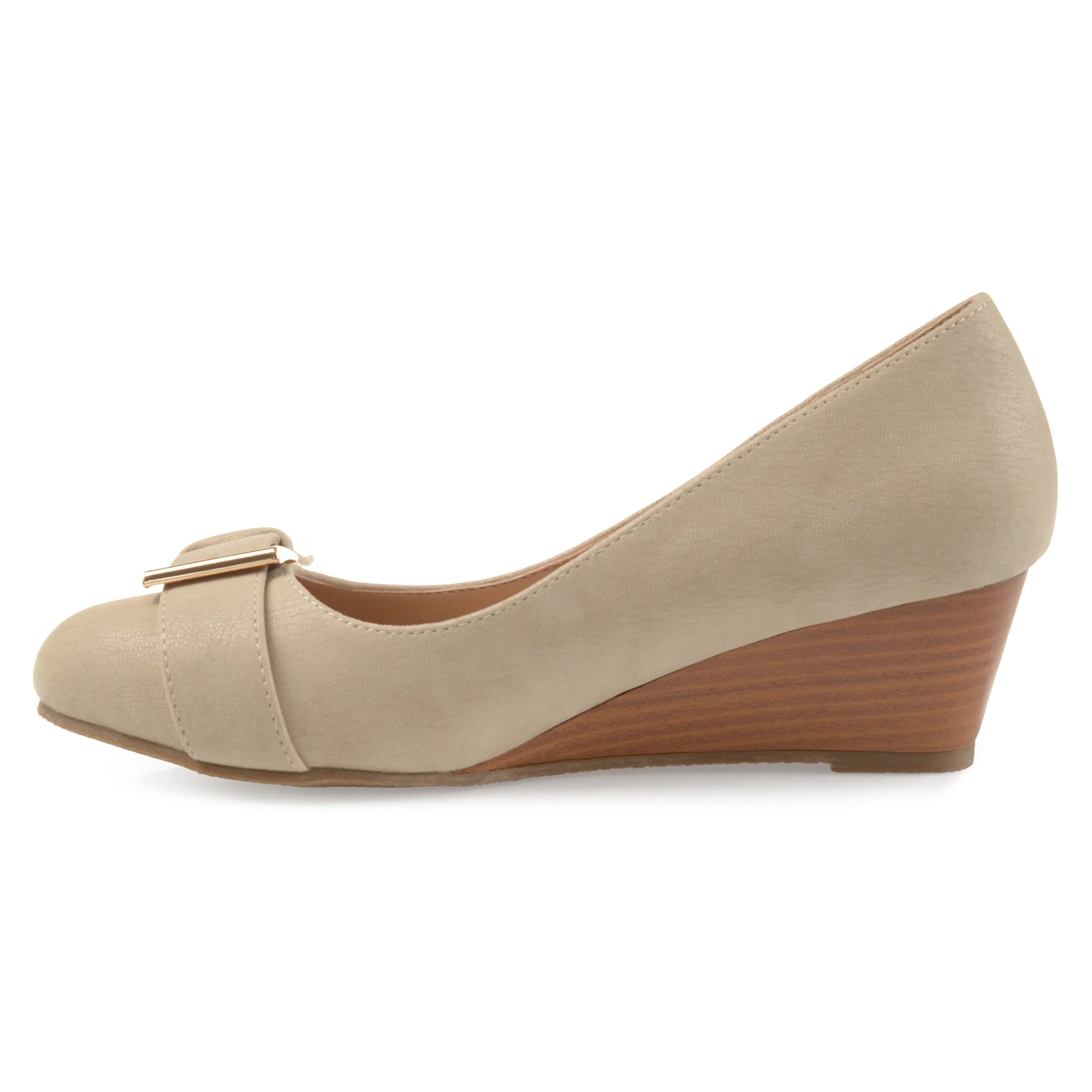 Reformation Journee Collection Women's Comfort Graysn Wedge