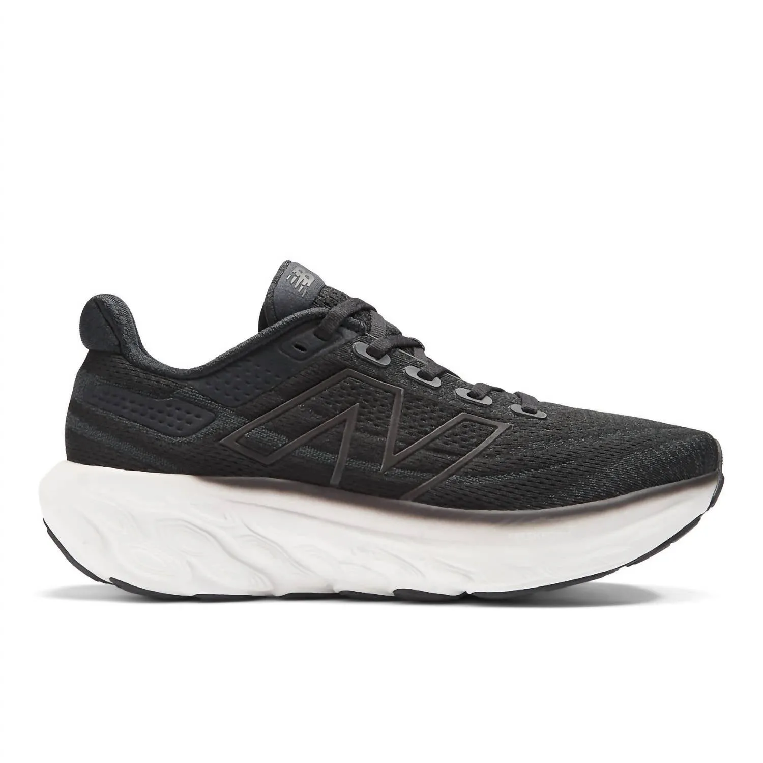 Reformation Women's Fresh Foam X 1080V13 Running Shoes In Black/white