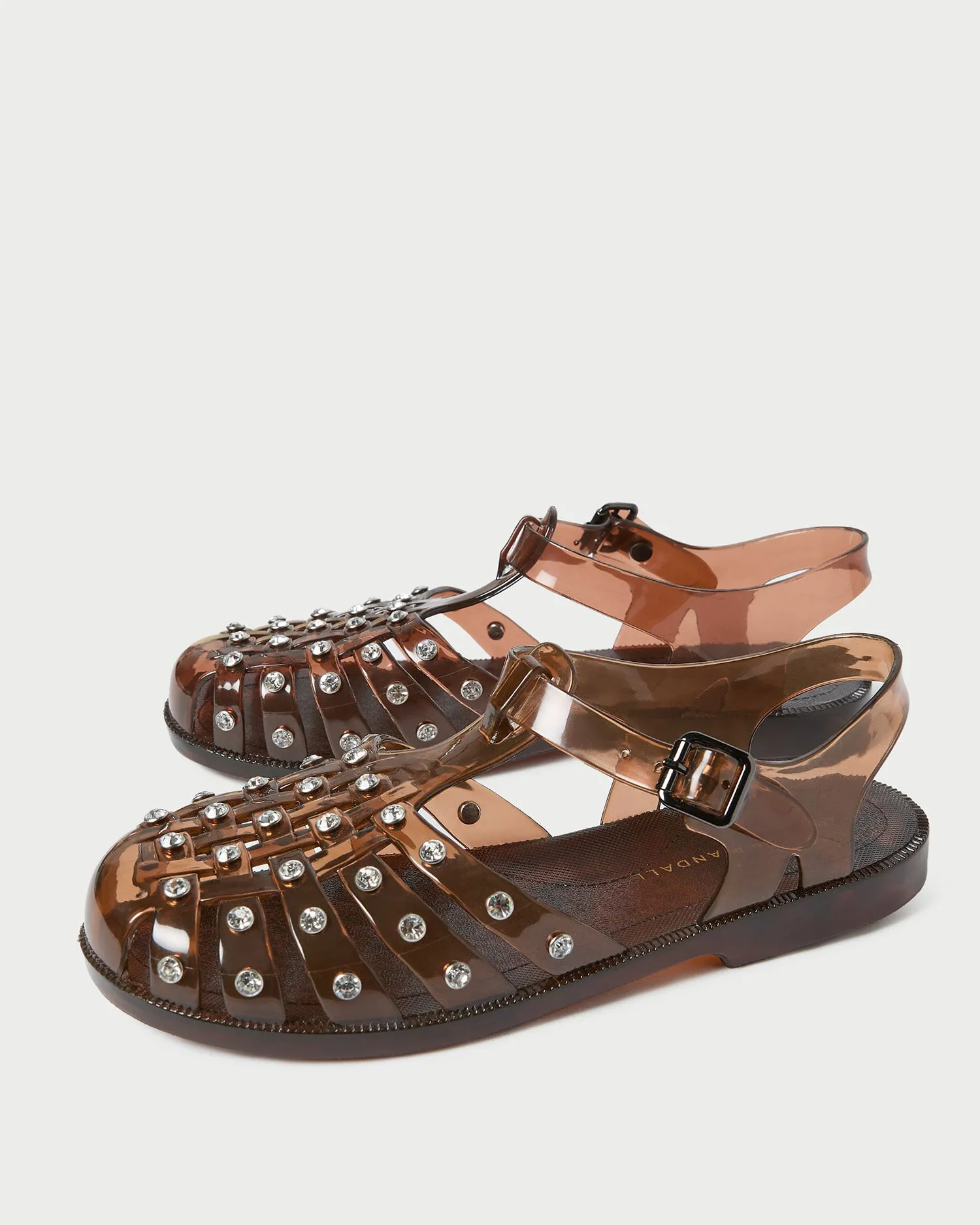 Rhys Brown Jelly Sandal -LOEFFLER RANDALL