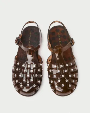 Rhys Brown Jelly Sandal -LOEFFLER RANDALL