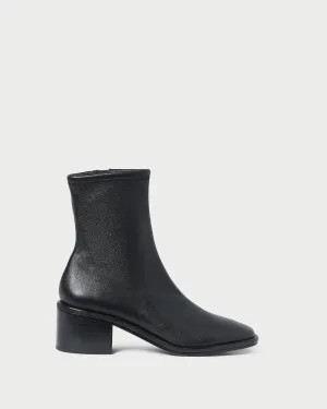 Roxy Black Block Heel Bootie -LOEFFLER RANDALL