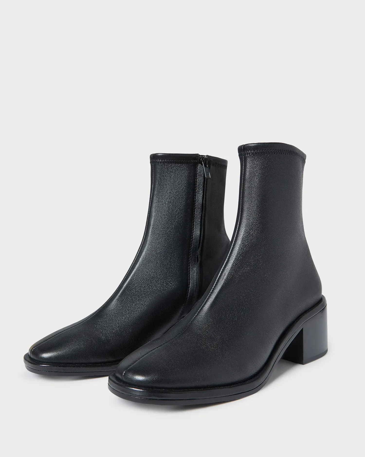 Roxy Black Block Heel Bootie -LOEFFLER RANDALL