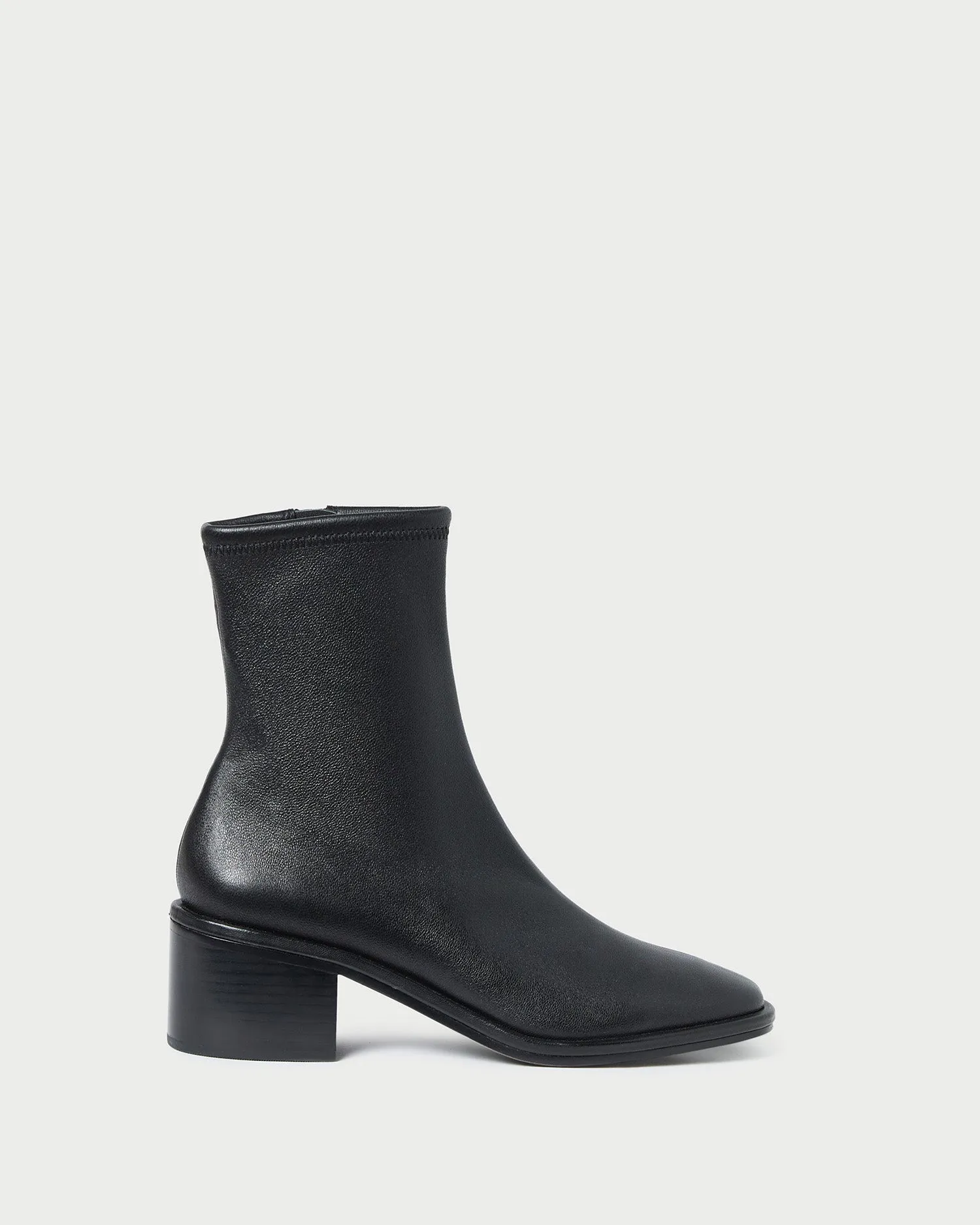 Roxy Black Block Heel Bootie -LOEFFLER RANDALL