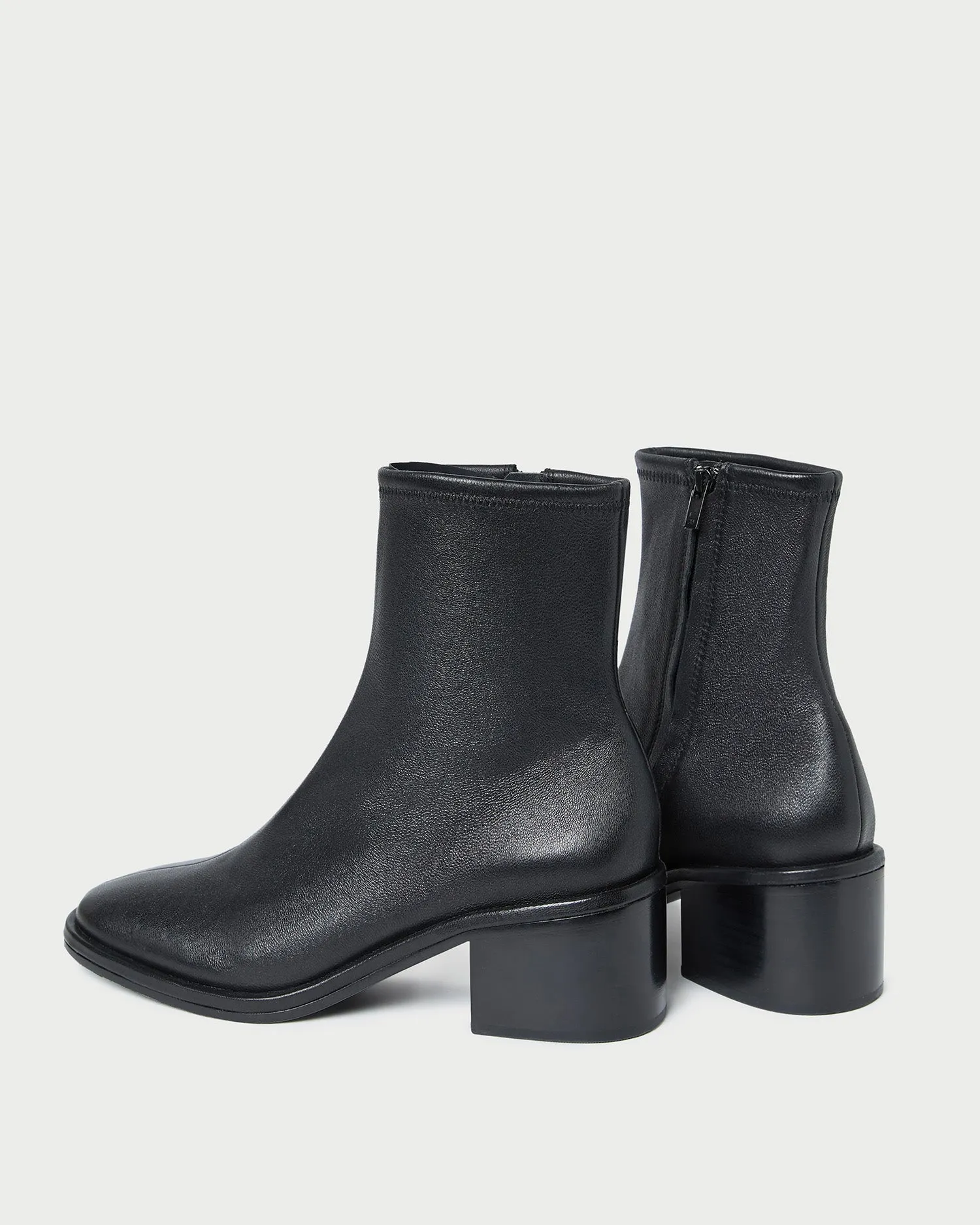 Roxy Black Block Heel Bootie -LOEFFLER RANDALL