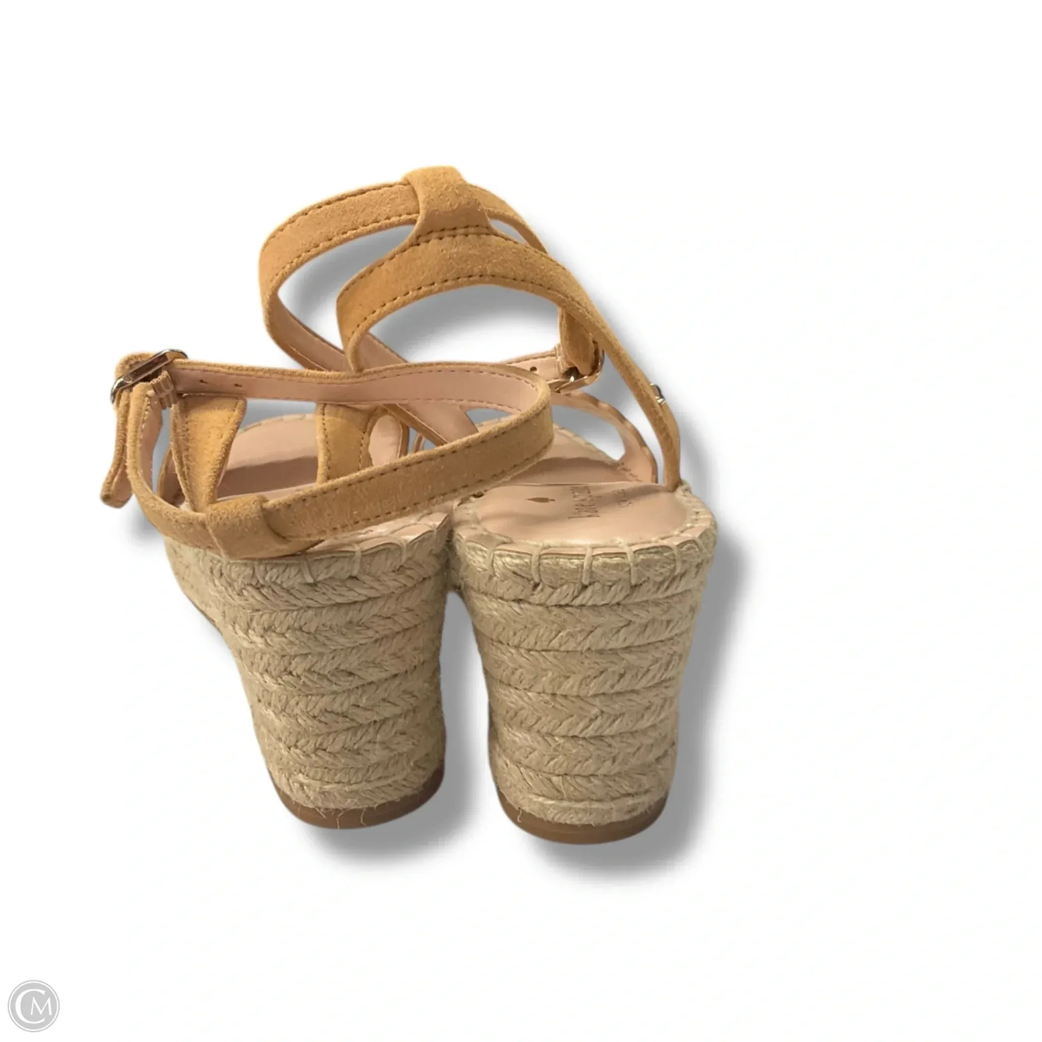 Sandals Designer By Kate Spade In Tan, Size: 8.5