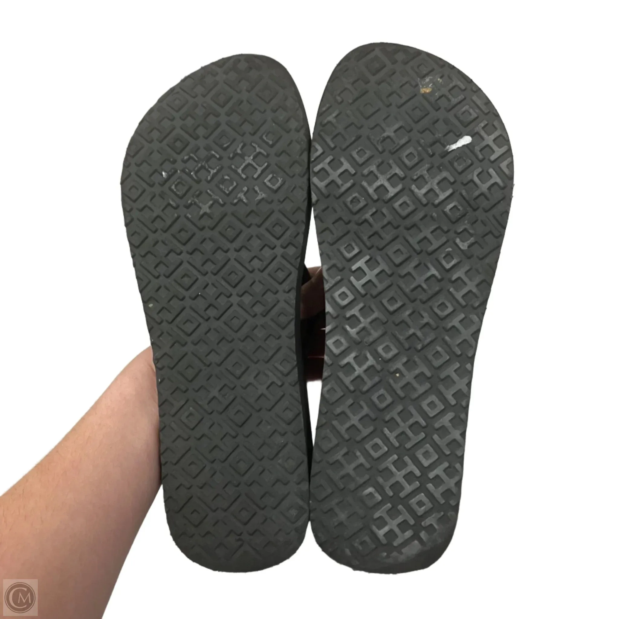 Sandals Designer By Tory Burch In Black, Size: 8