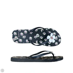 Sandals Designer By Tory Burch In Floral Print, Size: 8