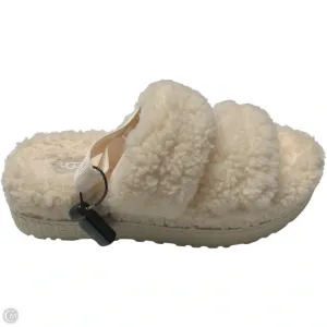 Sandals Designer By Ugg In Cream, Size: 9