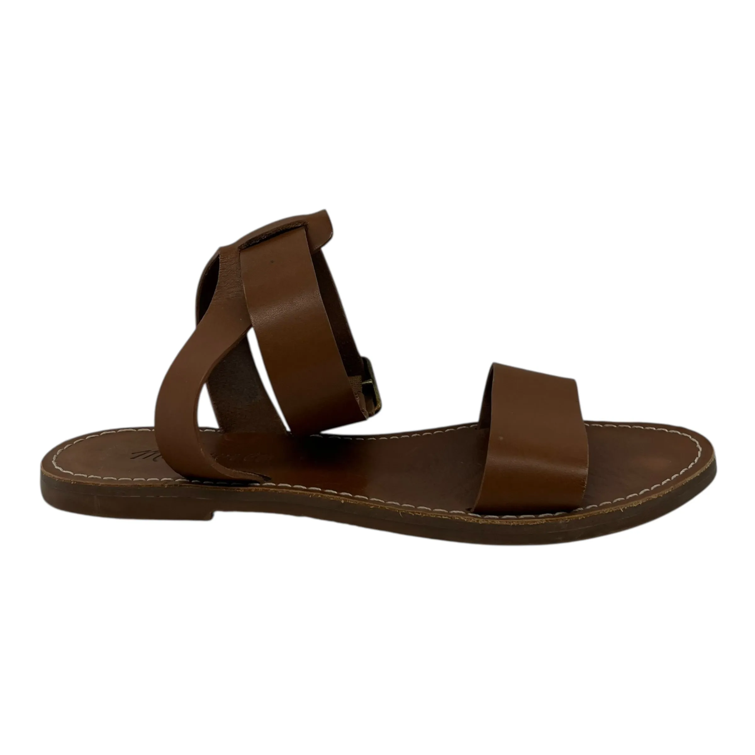 Sandals Flats By Madewell In Brown, Size:6