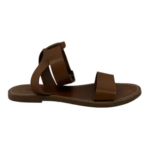 Sandals Flats By Madewell In Brown, Size:6