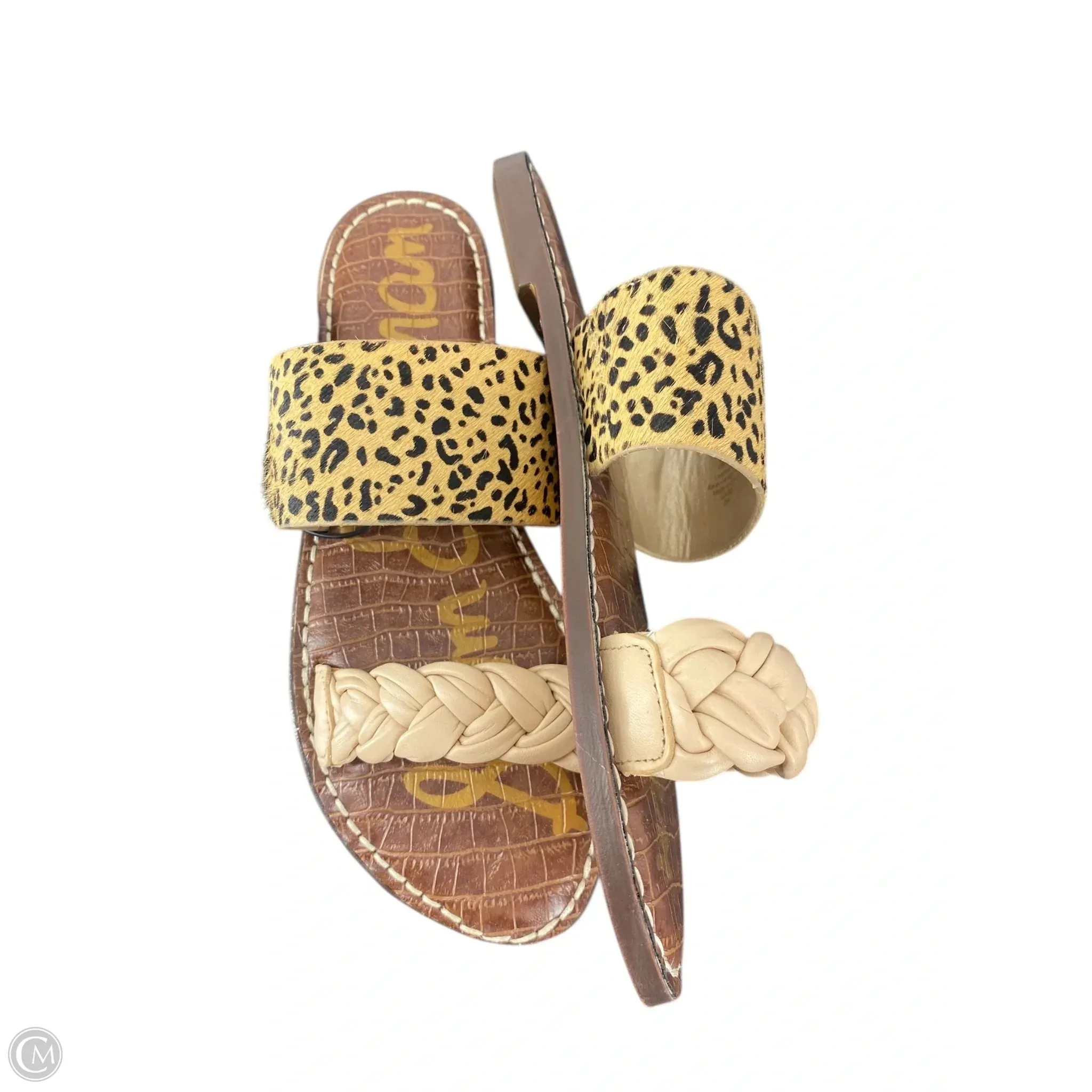 Sandals Flats By Sam Edelman In Brown, Size: 9