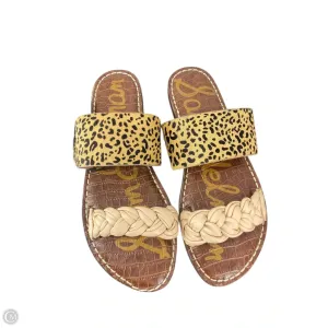 Sandals Flats By Sam Edelman In Brown, Size: 9