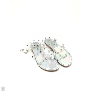 Sandals Flats By Shein In Clear, Size: 8.5