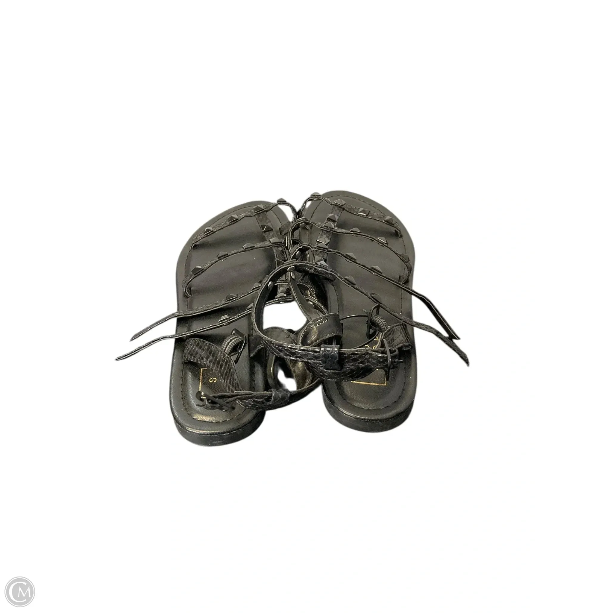 Sandals Flats By Shu Shop In Black, Size: 9
