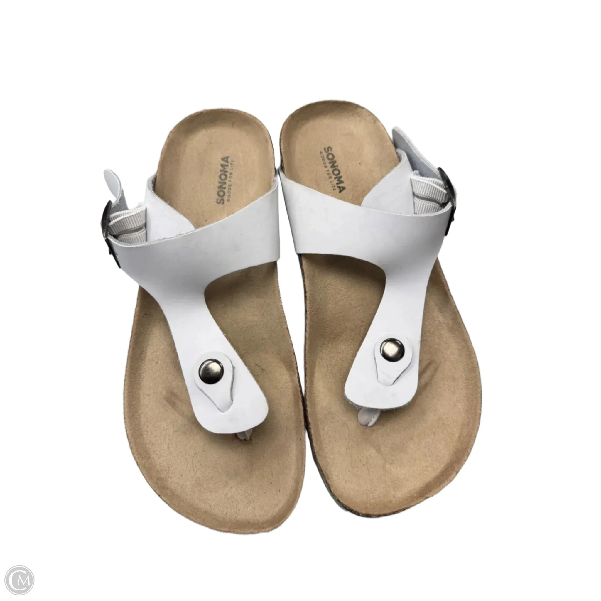 Sandals Flats By Sonoma In White, Size: 7