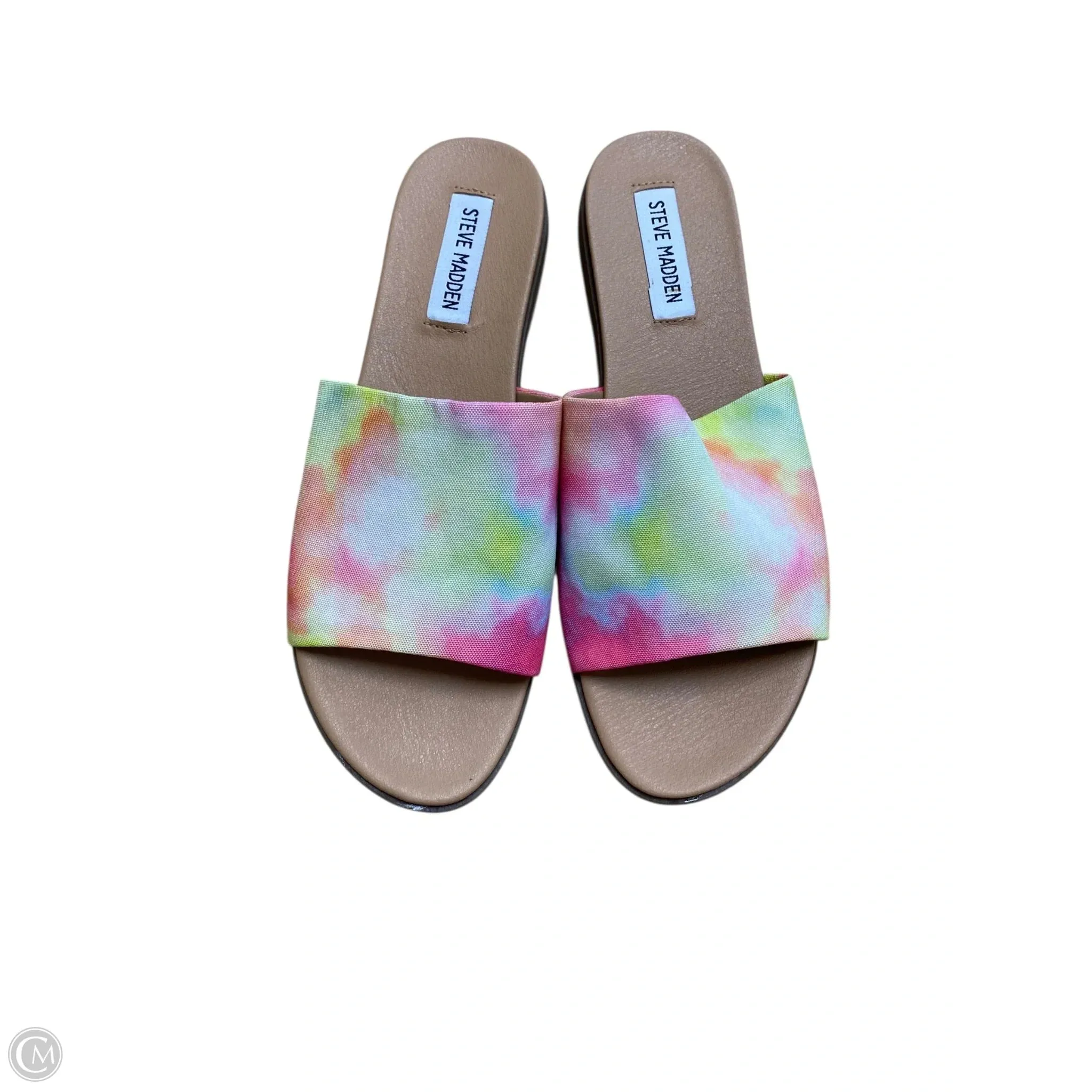 Sandals Flats By Steve Madden In Multi-colored, Size: 8.5
