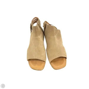 Sandals Heels Block By Boc In Tan, Size: 9