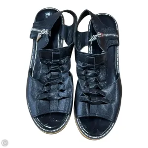 Sandals Heels Block By Cme In Black, Size: 10