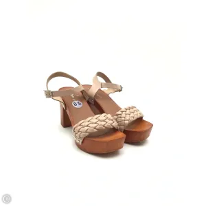 Sandals Heels Block By Madden Girl In Tan, Size: 8.5