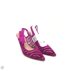 Sandals Heels Stiletto By Inc In Purple, Size: 10