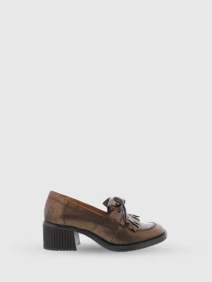 SandyBrown Block Heel Shoes