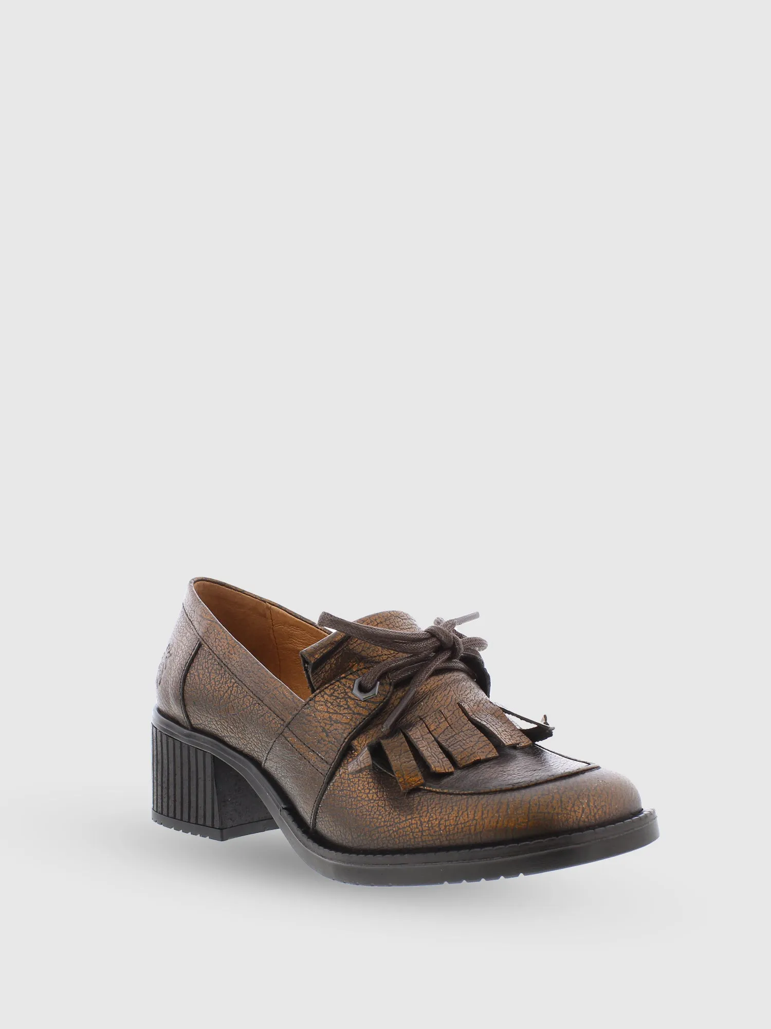 SandyBrown Block Heel Shoes
