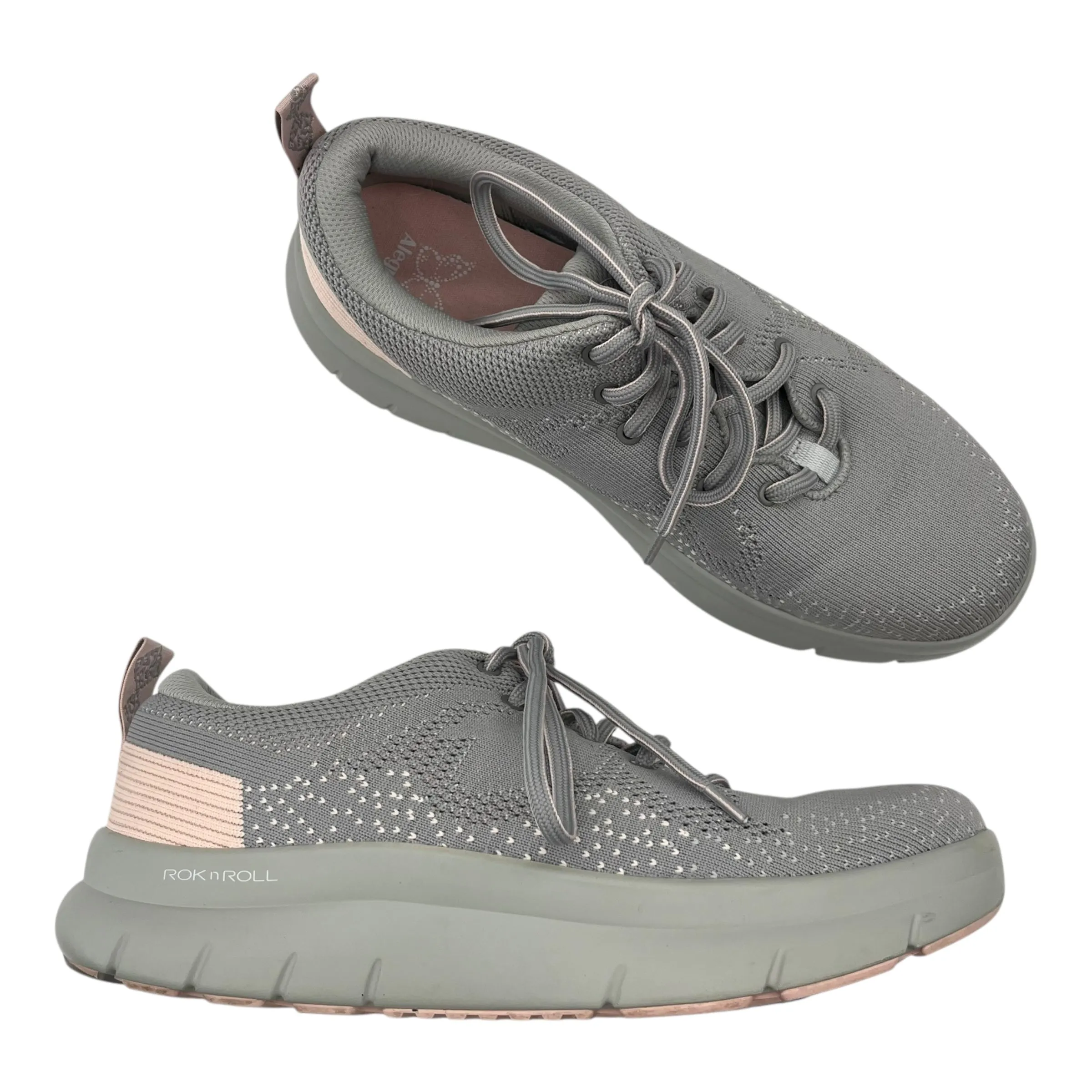 Shoes Athletic By Alegria In Grey, Size:10.5