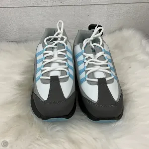 Shoes Athletic By Clothes Mentor In Blue & Grey, Size: 9