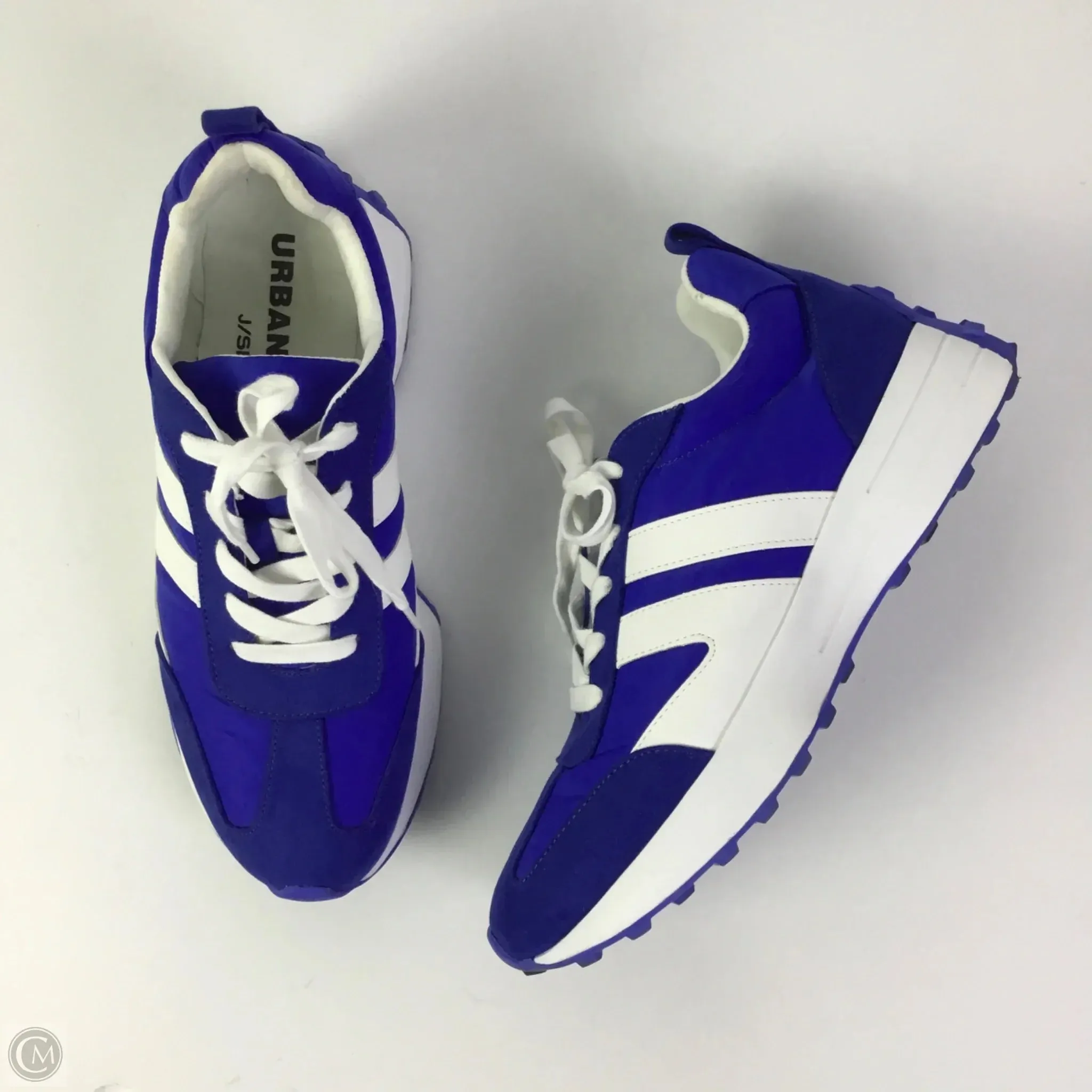 Shoes Athletic By J Slides In Blue, Size: 11