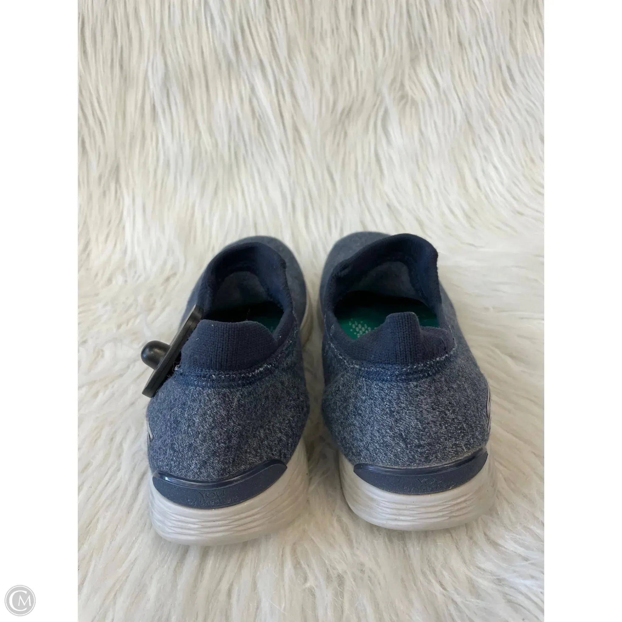 Shoes Athletic By Skechers In Blue, Size: 8.5