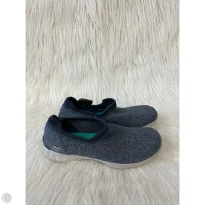 Shoes Athletic By Skechers In Blue, Size: 8.5