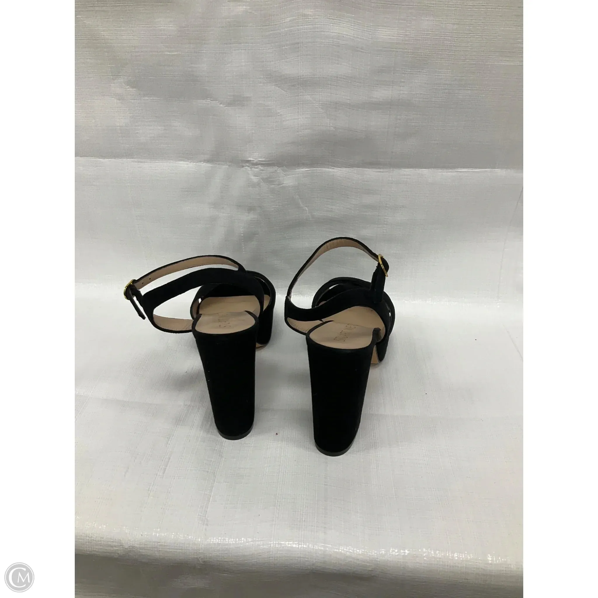 Shoes Designer By Stuart Weitzman In Black, Size: 7.5