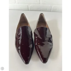 Shoes Flats By Calvin Klein In Maroon, Size: 6