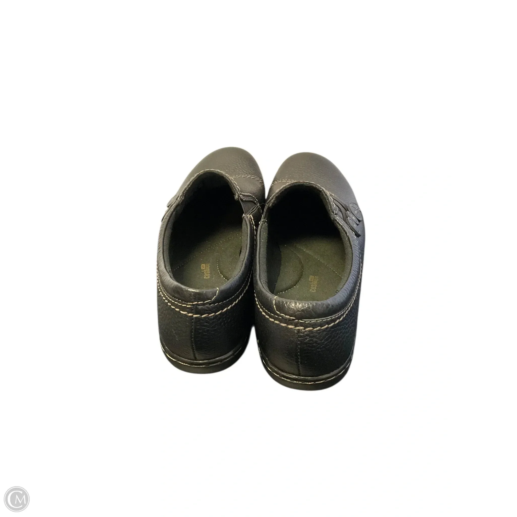 Shoes Flats By Clarks In Black, Size: 9