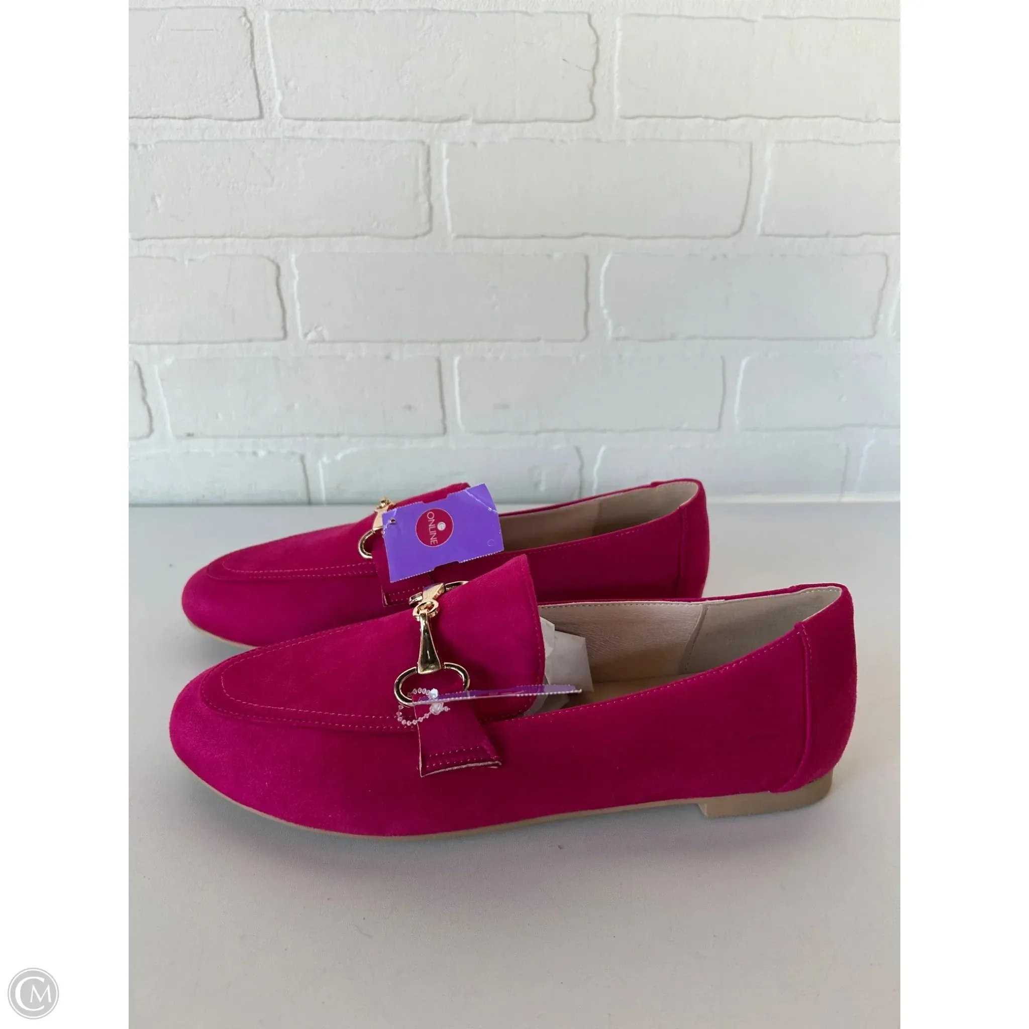 Shoes Flats By Clothes Mentor In Pink, Size: 11.5