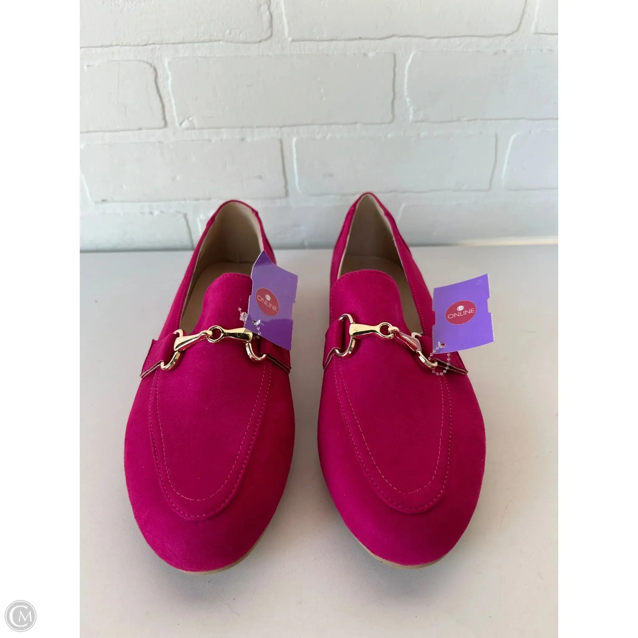 Shoes Flats By Clothes Mentor In Pink, Size: 11.5