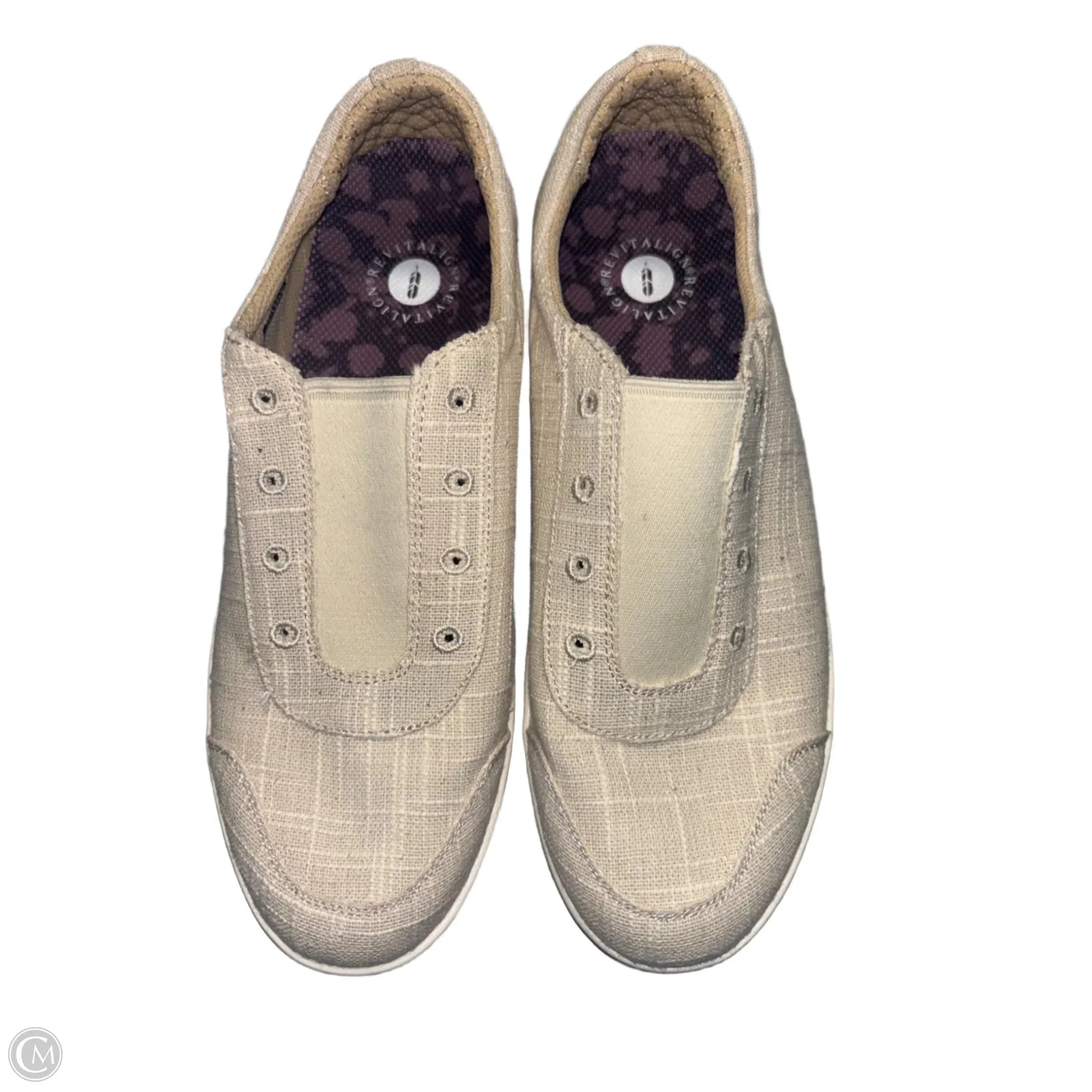 Shoes Flats By Cme In Tan, Size: 9.5