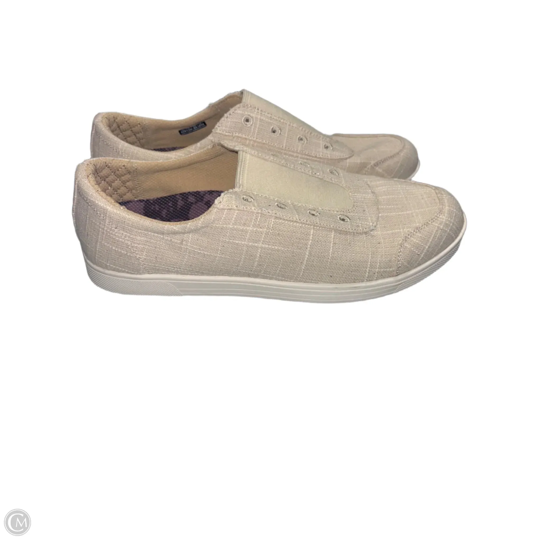 Shoes Flats By Cme In Tan, Size: 9.5