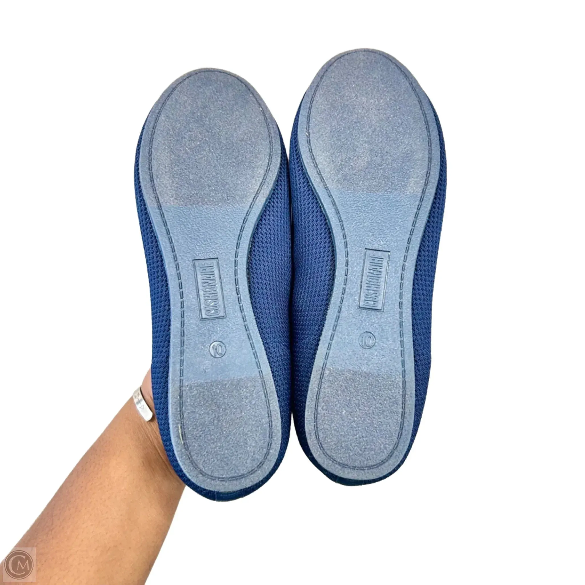 Shoes Flats By Cushionaire In Blue, Size: 10