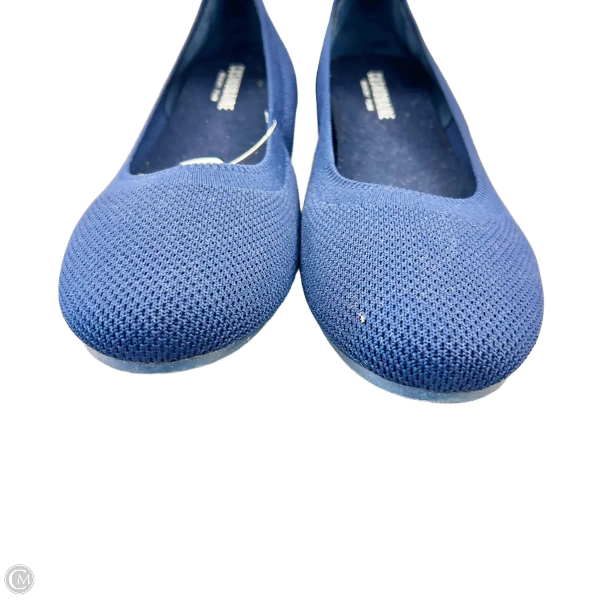 Shoes Flats By Cushionaire In Blue, Size: 10